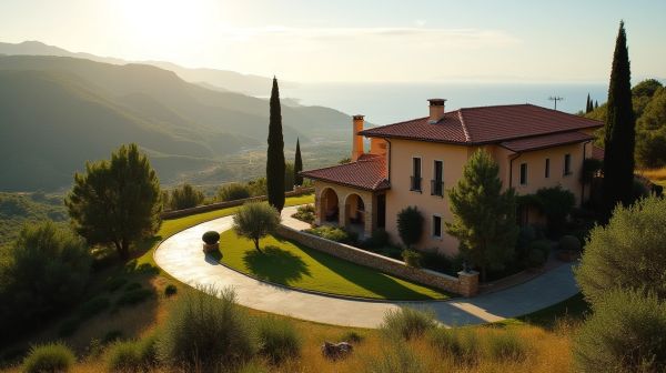Villas de luxe à Nice : entre collines et bord de mer