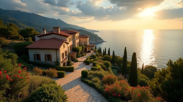 Villas de luxe à Nice : entre collines et bord de mer